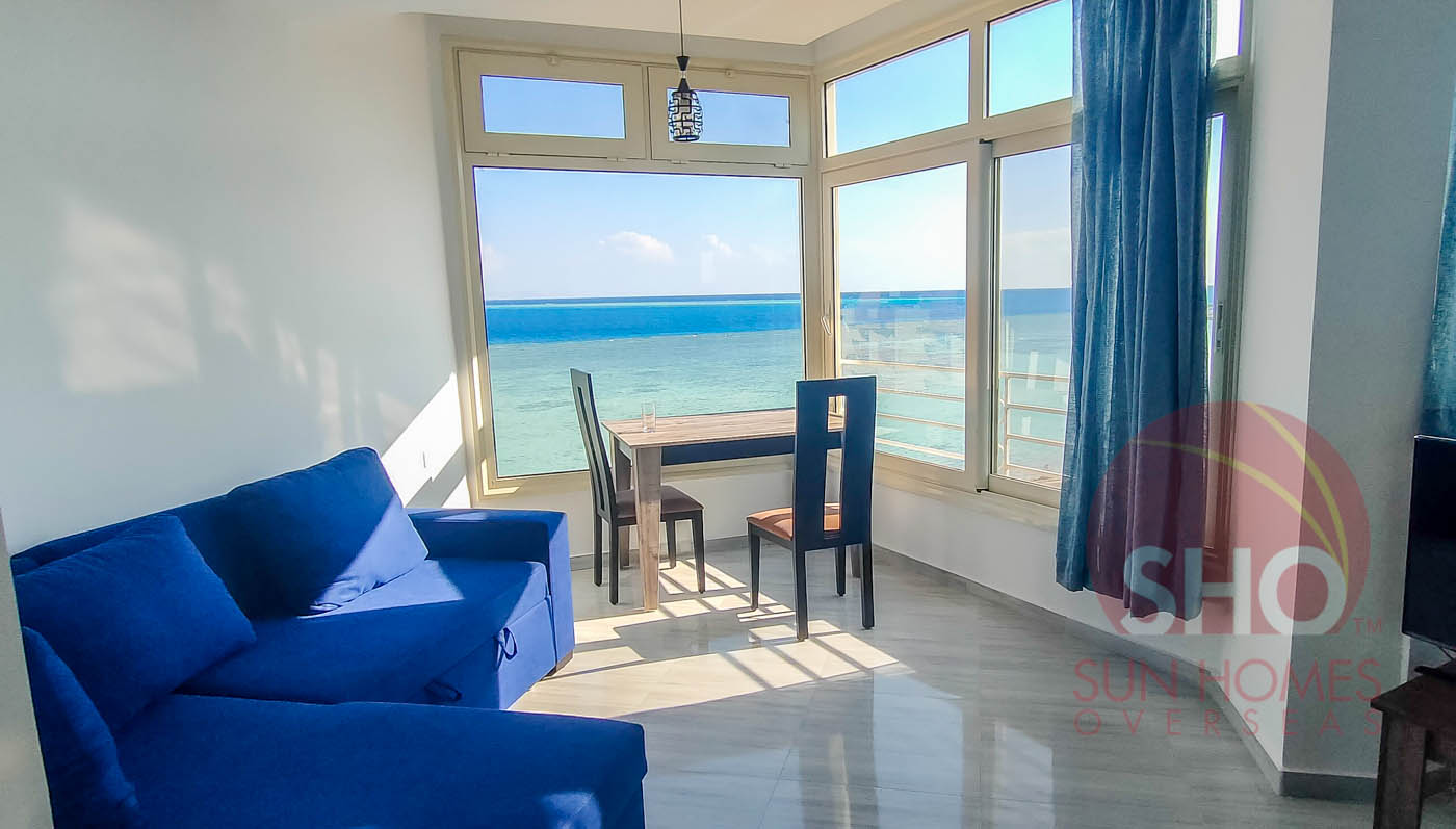 Panoramic sea view 1 bed on Sama Beach Apartment For Sale in Arabia